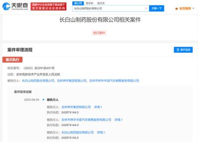 吉林神華集團(tuán)2.4億強(qiáng)制執(zhí)行案 昔日巨頭為何深陷債務(wù)泥潭？